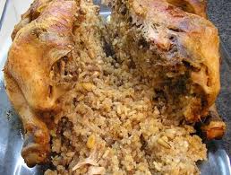עוף ממולא באורז