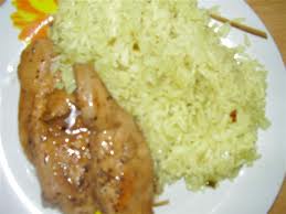 עוף ואורז נפרדים